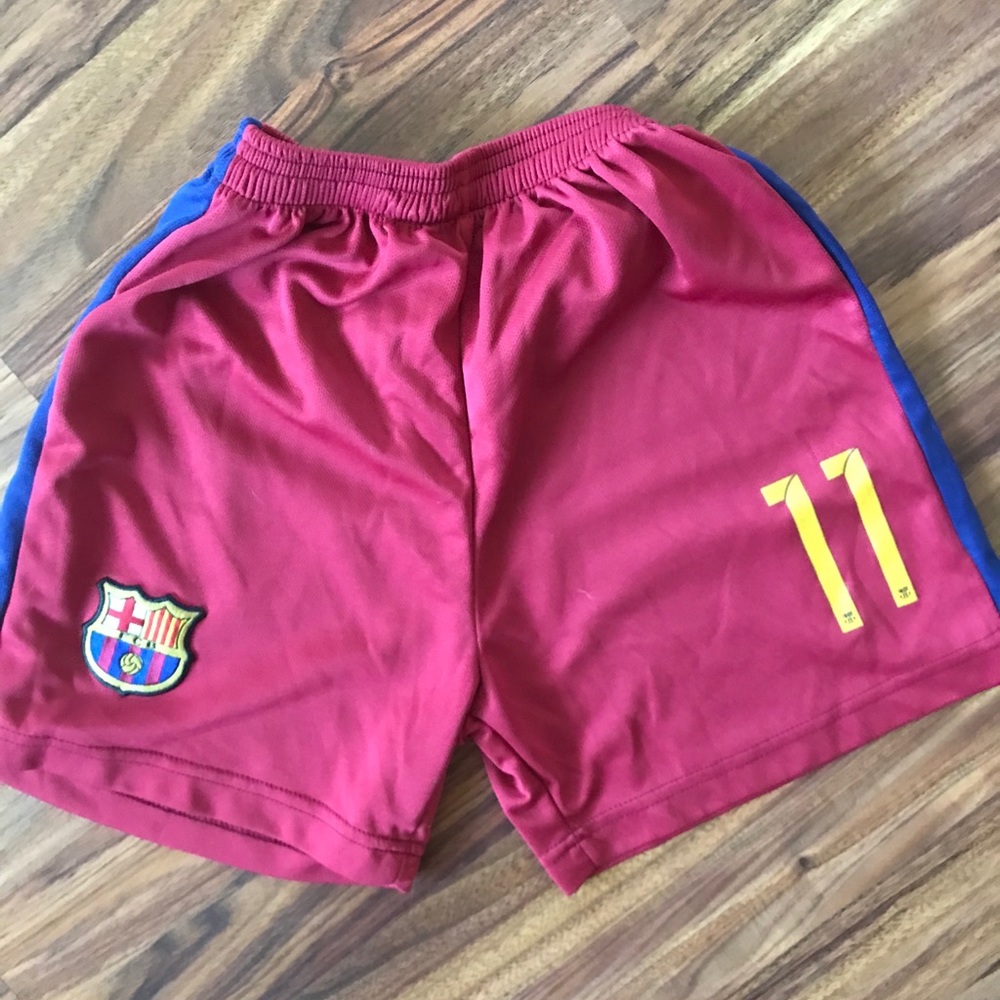 Barcelona soccer shorts